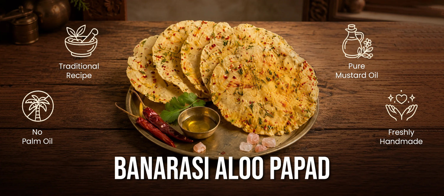 Banarasi Aloo Papad